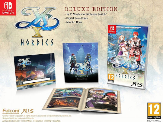 Ys X: Nordics Deluxe Edition Joc pentru Switch