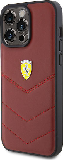 Ferrari Back Cover Plastic Red (iPhone 15 Pro Max)