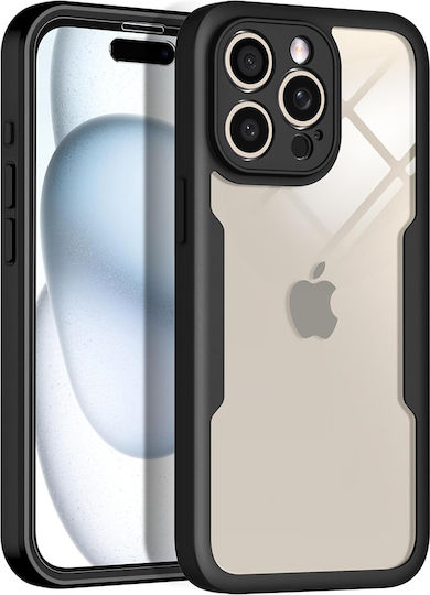 Techsuit ColorVerse 360 Vollschutz Silikon Blau (iPhone 16 Pro)