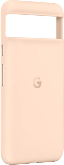Google Back Cover Πλαστικό Ροζ (Google Pixel 8)