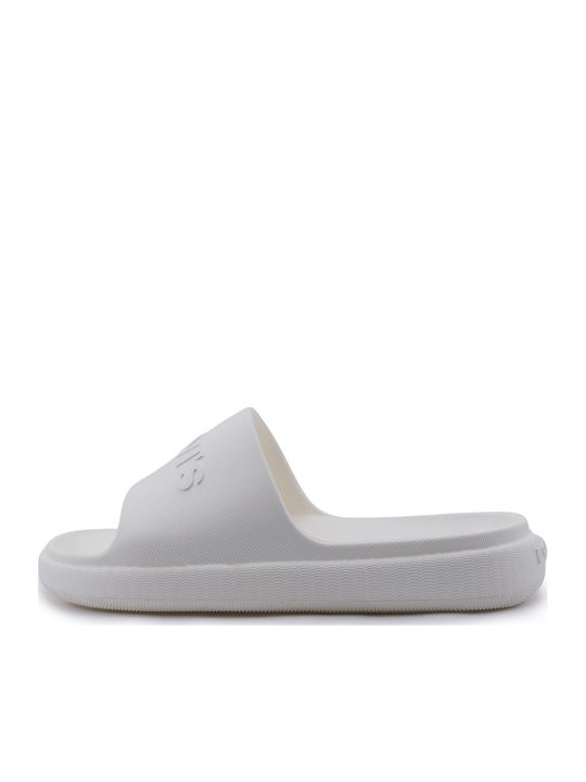 Women's Slides White