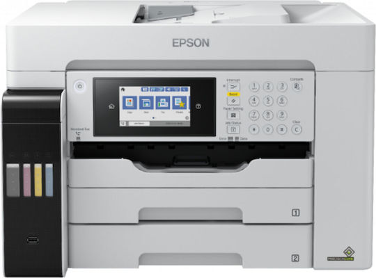 Epson EcoTank Pro ET-16680 Έγχρωμο Laser Φωτοτυπικό A3 με Αυτόματο Τροφοδότη Φύλλων (ADF) και Σάρωση Διπλής Όψης