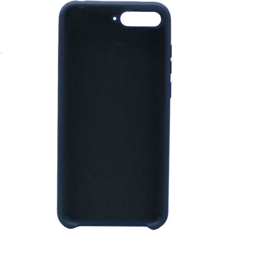 Soft Touch Back Cover Σιλικόνης Μπλε (Honor 8X)