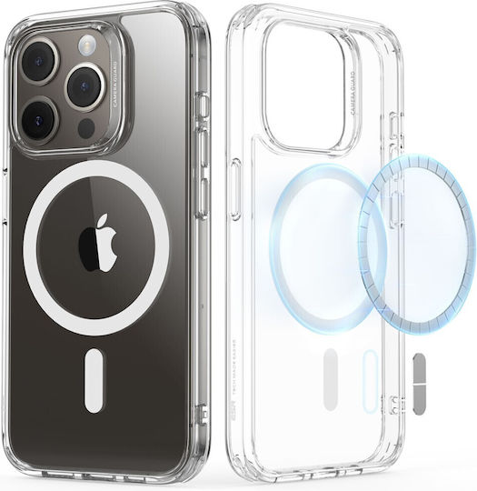 ESR Classic Hybrid Halolock Umschlag Rückseite Kunststoff / Silikon 0.7mm Transparent (iPhone 17 Pro Max / iPhone 17 Pro / iPhone 16 Pro Max)