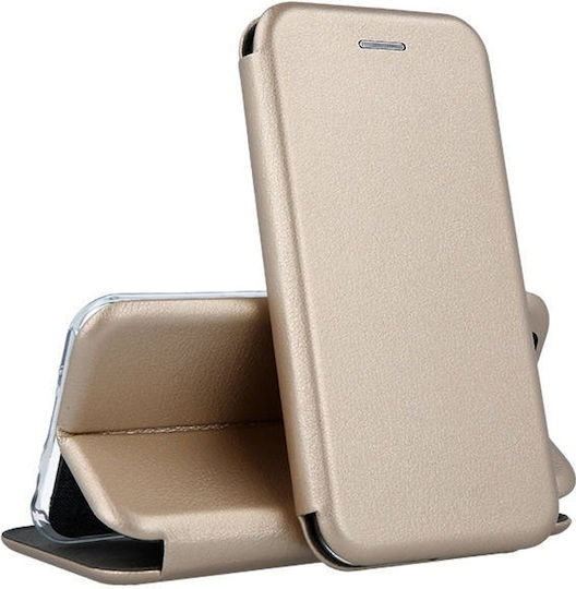 Beline Book Piele Auriu (Galaxy A20s)