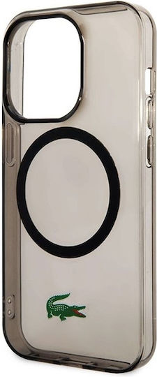Lacoste Back Cover Plastic Negru (iPhone 14 Pro)