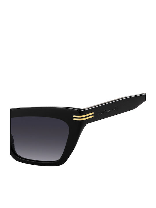 Marc Jacobs Women's Sunglasses with Black Plastic Frame and Black Gradient Lens MJ 1112/S 807/9Ο