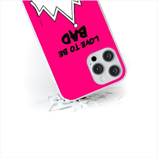 Disney Back Cover Σιλικόνης Ροζ (iPhone 15 Pro)