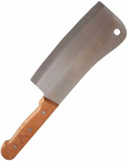 Stainless Steel Kitchen Knife Wooden Handle 32 Cm