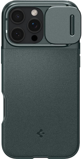 Spigen Optik Armor MagFit Back Cover Ανθεκτικό Abyss Green (iPhone 16 Pro Max)