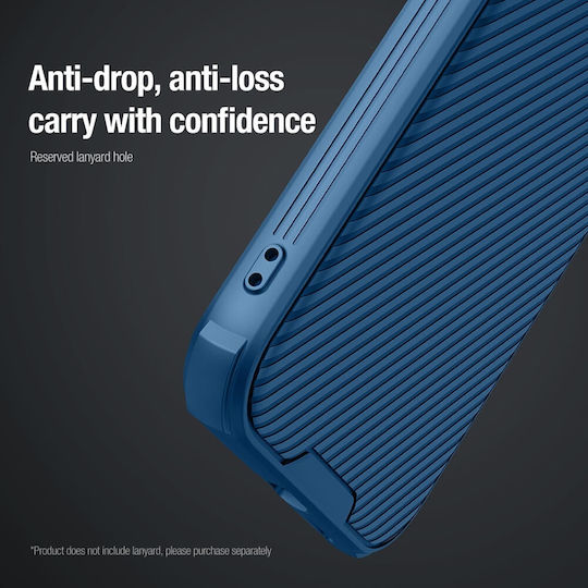 Nillkin CamShield Pro Umschlag Rückseite Kunststoff Blau (Poco F6)