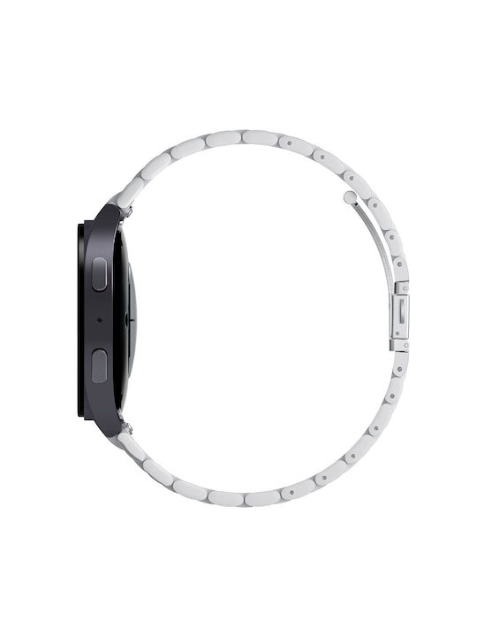 Spigen Modern Fit 316l Λουράκι Ανοξείδωτο Ατσάλι Ασημί (Samsung Galaxy Smartwatch 7, Watch 6 Classic, Watch 6)