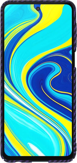 Techsuit Carbon Задна корица Лилав (Galaxy Note 9Redmi Note 9S / 9 Pro / 9 Pro MaxOnePlus 9 Pro)
