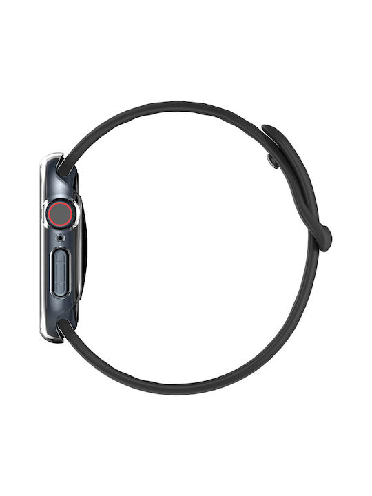 Spigen Thin Fit Plastic Case in Transparent color for Apple Watch Series 10 46mm