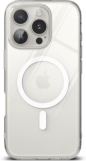 Ringke Fusion Magsafe Umschlag Rückseite Silikon Transparent (iPhone 17 Pro Max / iPhone 17 Pro / iPhone 16 Pro Max)