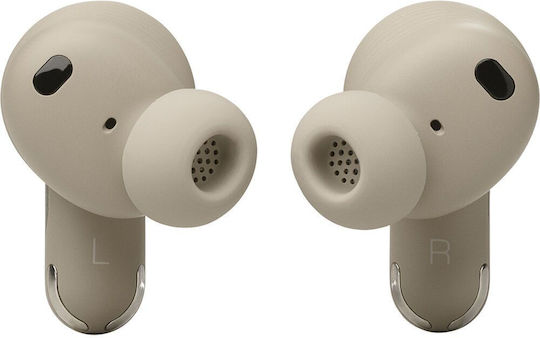 JBL Tour Pro 3 In-ear Bluetooth Handsfree Ακουστικά με Θήκη Φόρτισης Latte
