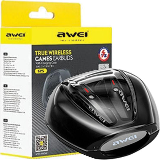 Awei T25 Tws In-ear Bluetooth Handsfree Căști cu Carcasă de Încărcare Negru