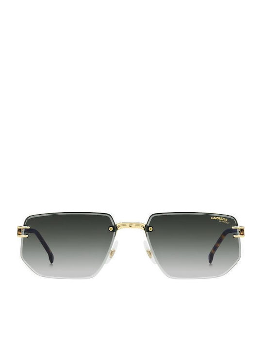 Carrera Unisex Γυαλιά Ηλίου με Χρυσό Μεταλλικό Σκελετό και Γκρι Ντεγκραντέ Φακό 1070/S 0NR/9K
