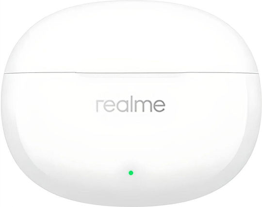 Realme Buds T110 Bluetooth Handsfree Earphones with Sweat Resistance and Charging Case White