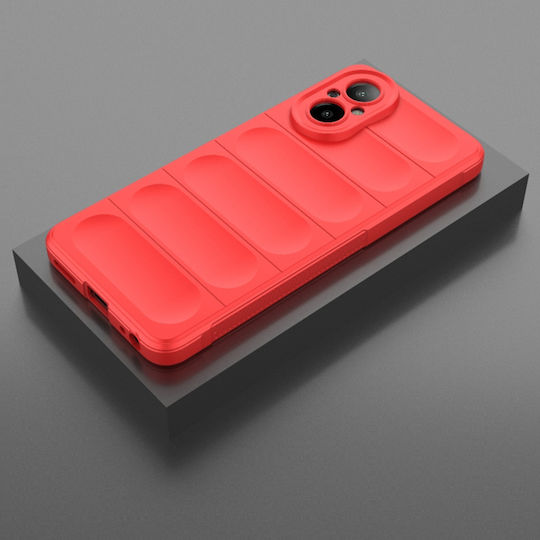 Techsuit Shield Back Cover Σιλικόνης Κόκκινο (Realme C67)