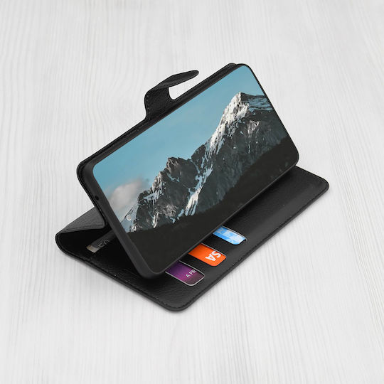 Techsuit Book Leather Black (Galaxy Note 10+)