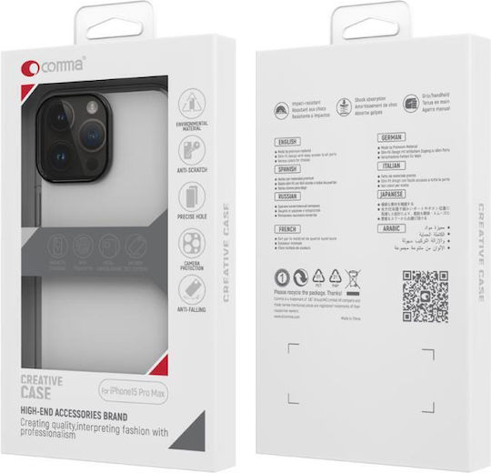 Gocomma Back Cover Σιλικόνης Διάφανο (iPhone 15 Plus)