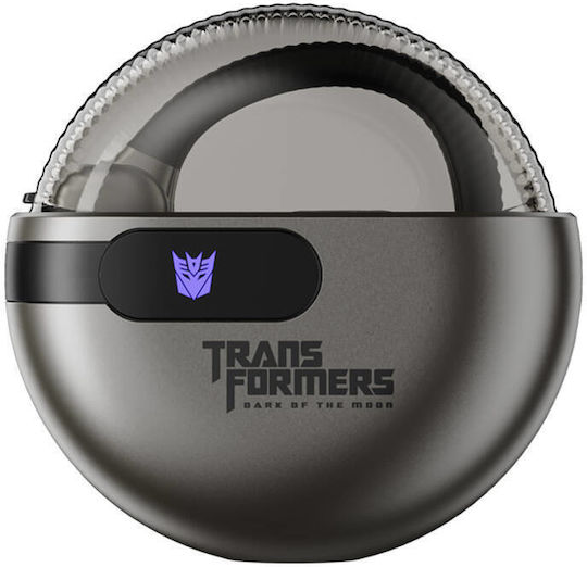 The Transformers TF-T09 In-ear Bluetooth Handsfree Earphones with Charging Case Gray