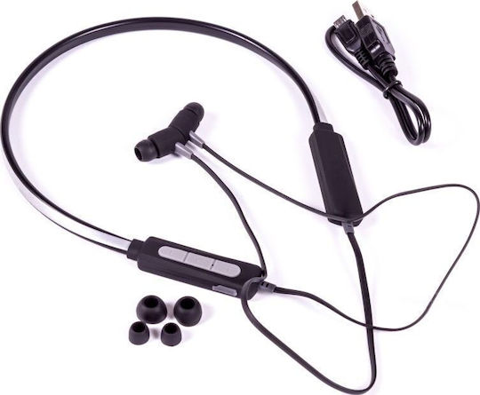 Maxell Eb-bt200 In-ear Bluetooth Handsfree Ακουστικά Μαύρα