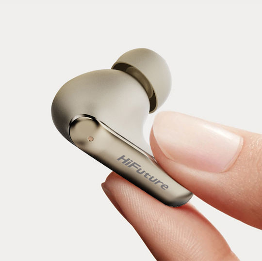 HiFuture Sonicair In-Ear Bluetooth-Freisprecheinrichtung Kopfhörer mit Schweißresistenz und Ladeetui Gold