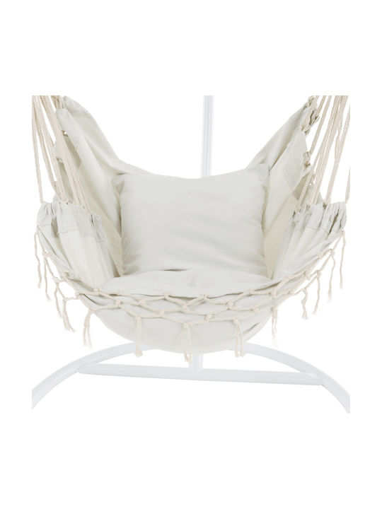 Hammock Chair Fabric Ecru 100x130x55cm