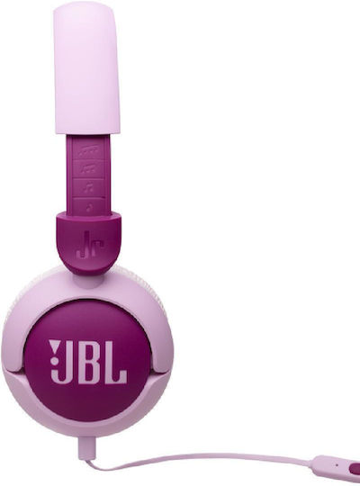 JBL Junior 320 Wired Kids' On Ear Headphones with Radio Purple