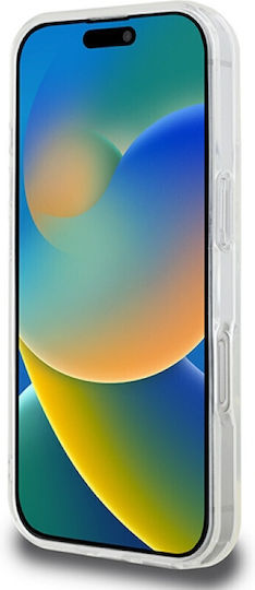 Karl Lagerfeld Karl Head Magsafe Umschlag Rückseite Kunststoff Weiß (iPhone 17 Pro Max / iPhone 17 Pro / iPhone 16 Pro Max)