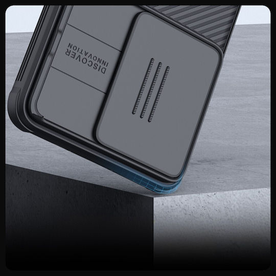 Nillkin CamShield Pro Umschlag Rückseite Kunststoff / Silikon Schwarz (Poco F6)