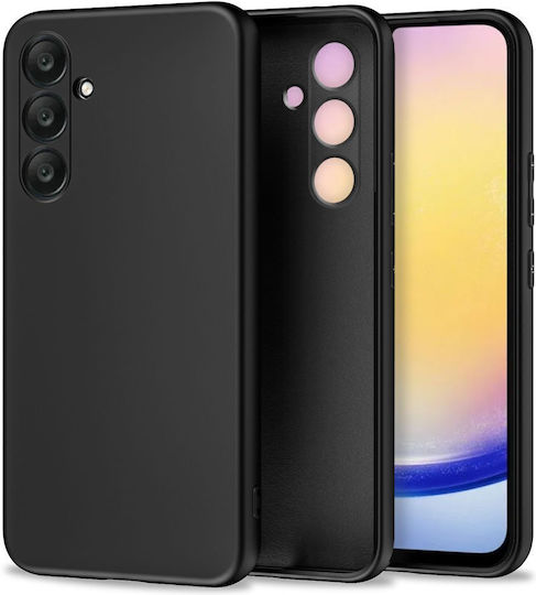 Senso Liquid Back Cover Silicon Negru (Samsung A25 5G)
