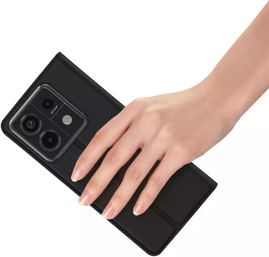Dux Ducis Skin Pro Book Πλαστικό Μαύρο (Redmi Note 13 Pro 5G / Poco X6)