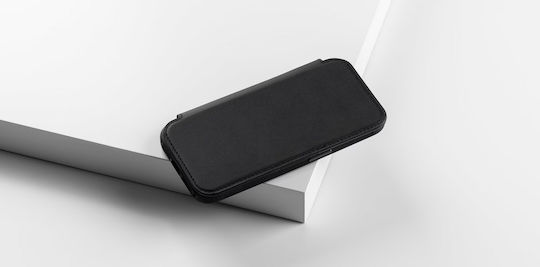 Nomad Back Cover Δερμάτινο 2mm Μαύρο (iPhone 15 Pro)