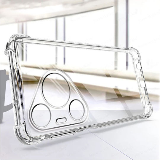 Techsuit Shockproof Clear Back Cover Σιλικόνης Διάφανο (Huawei Pura 70 Pro)