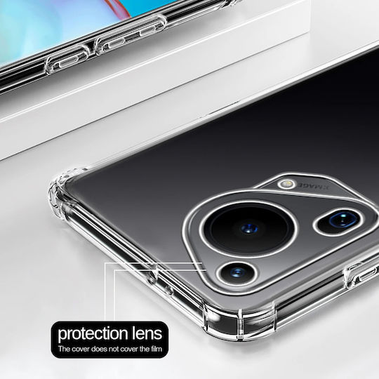 Techsuit Shockproof Clear Back Cover Σιλικόνης Διάφανο (Huawei Pura 70 Pro)