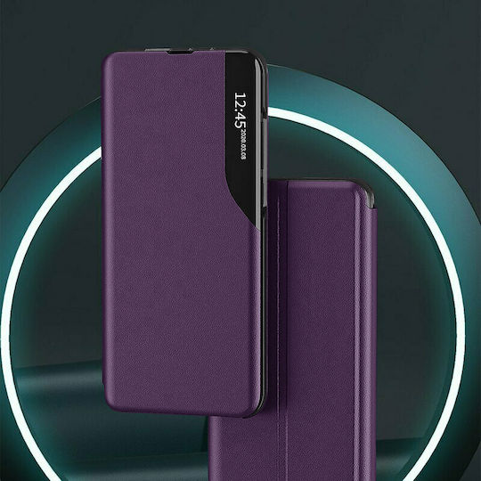 Techsuit Techsuit Efold Series Книга Силикон Лилав (Honor 90 Lite)