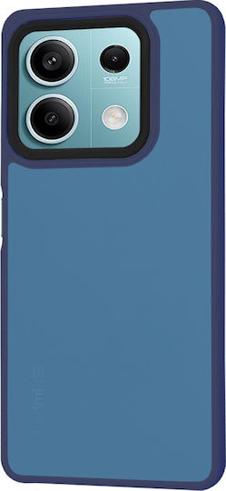 Techsuit Halofrost Umschlag Rückseite Silikon / Kunststoff mit Band Blau (Redmi Note 13 5G -> Redmi Note 13 5G)