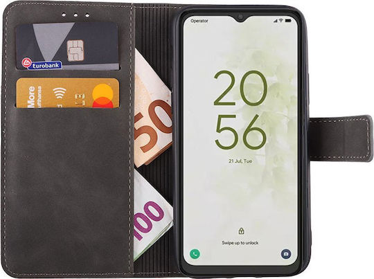 Lime Книга Изкуствена кожа Зелен (TCL 40 NXTPAPER 5G)
