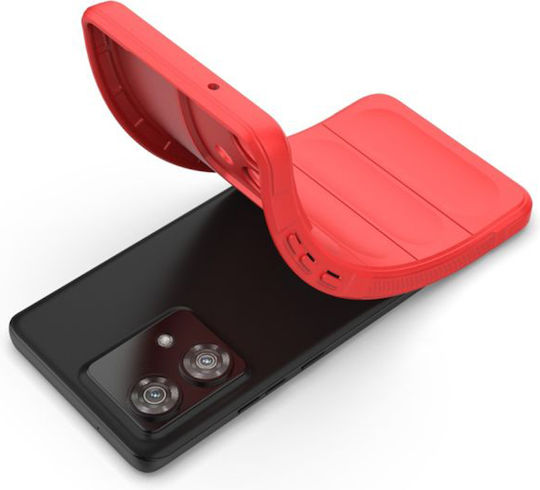 Techsuit Shield Back Cover Silicon Roșu (Motorola Edge 40 Neo)