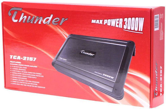 Car Amplifier Thunder Tca-2157 2 X 150w Rms 4 Ohm