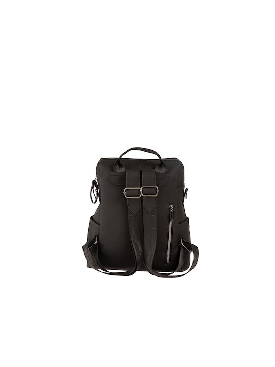 Modissimo Damen Tasche Rucksack Schwarz