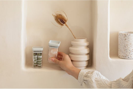 Brabantia Vază Utilizare Generală Cu Capac Plastic Gri 150ml 1 Bucată