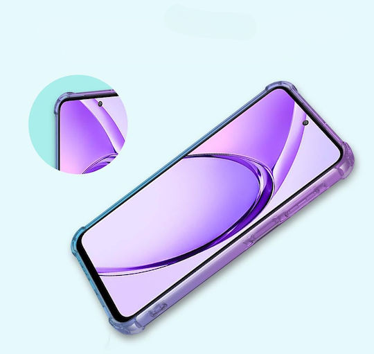 Θήκη Oppo A80 Gradient Dropproof Μωβ Μπλε