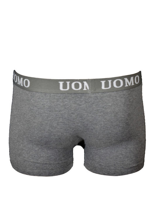 Uomo Men's Boxer Gray