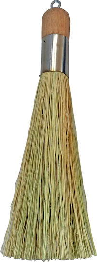 Home & Camp HCFT3141 Fireplace Broom Beige