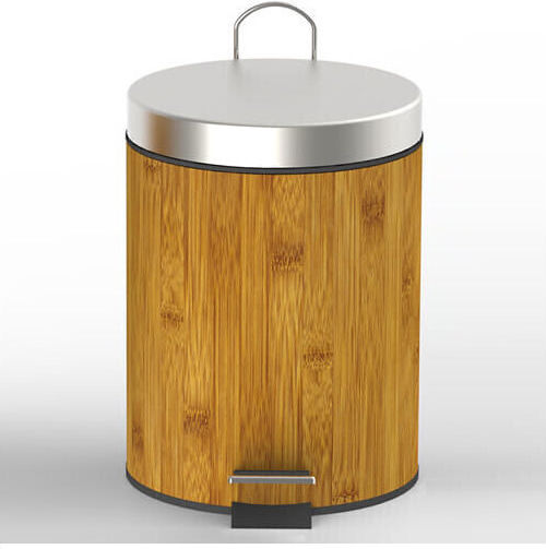 Cyclops Bamboo Καλαθάκι Μπάνιου 5lt Καφέ