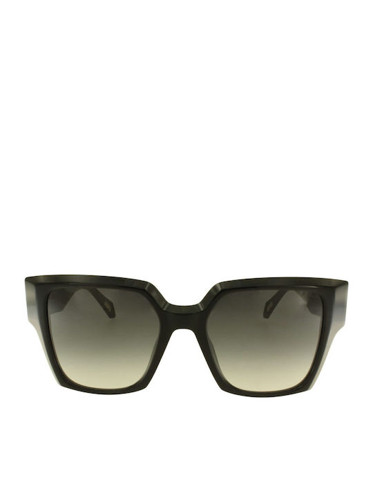 Just Cavalli Women's Sunglasses with Black Plastic Frame and Black Lens JC091V 700F